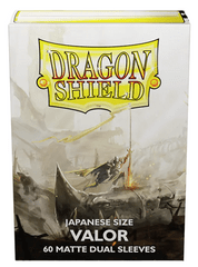 Dragon Shield - Japanese Matte Dual Sleeves - Valor 60ct